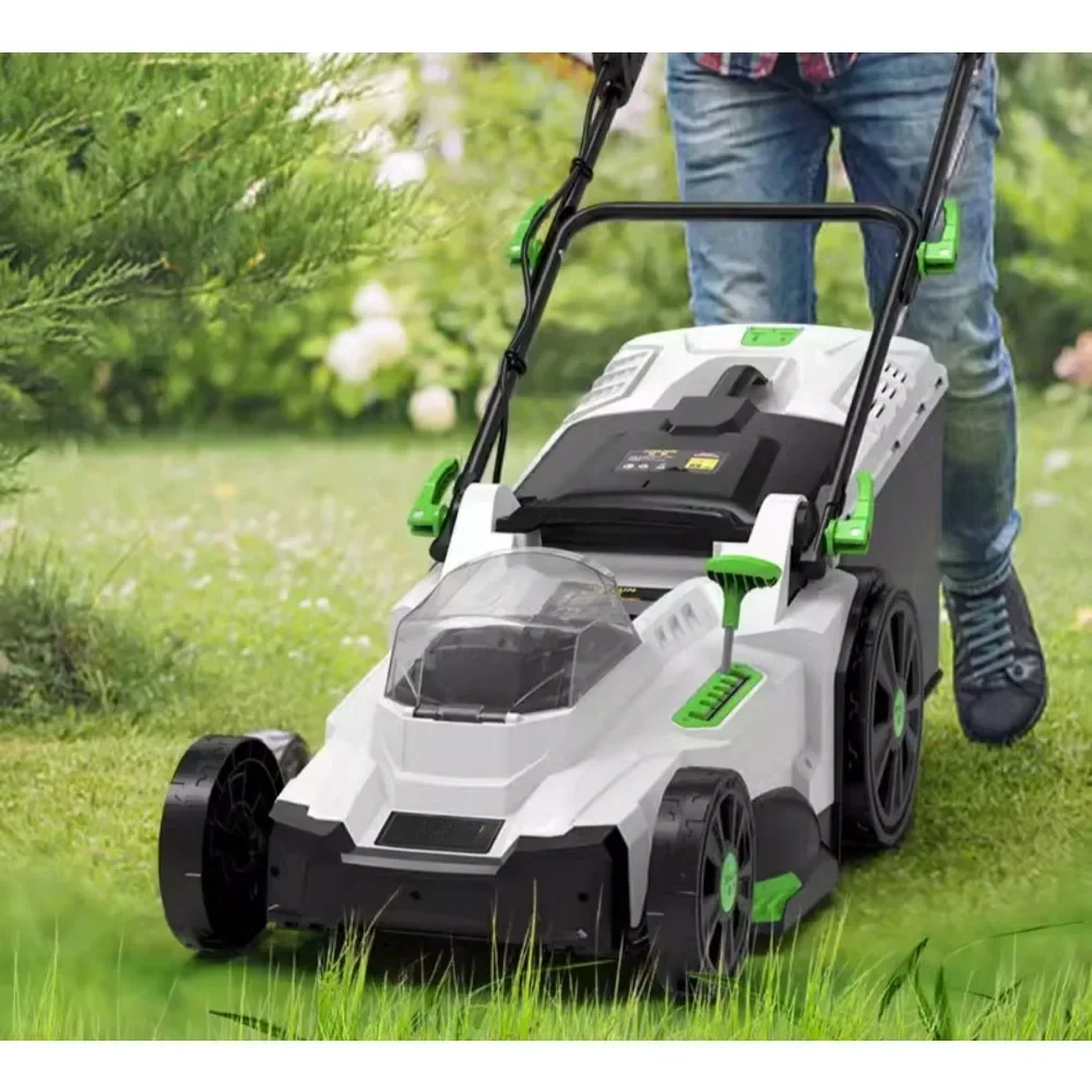 New plug in electric high power lawn mower