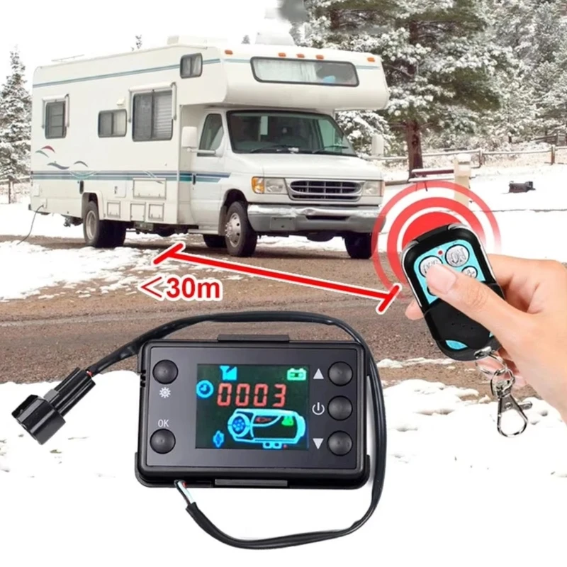 

Новинка 2025 года, плата переключателей ЖК-монитора, простая установка, переключатель контроля стояночного обогревателя, плата с