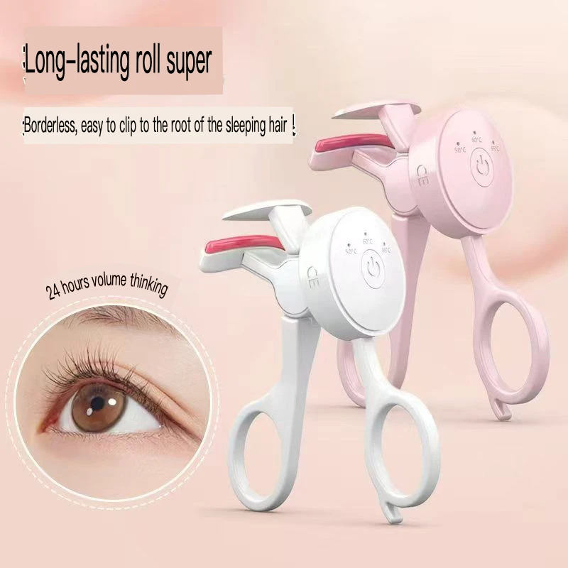 

New Heating Frame, Eyelash Curler, Heated And Rechargeable Styling Curling Device, Long-Lasting Electric