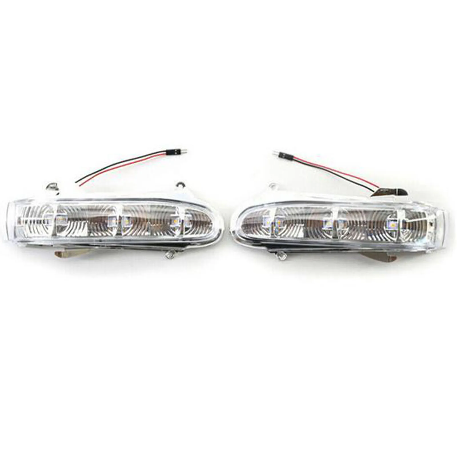 

For Mercedes-Benz W215 W220 S-Class CL-Class 1999-2006 Mirror LED Turn Signal Daytime Running Light DRL Warning Indicator Lamp