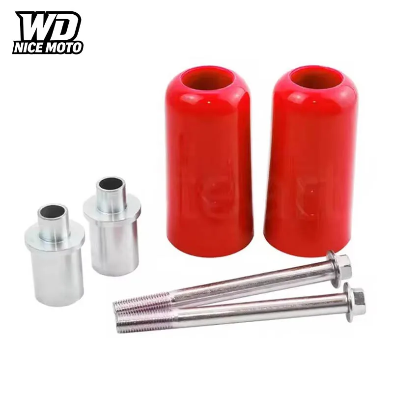 Universeller Motorrad-Rahmenschutz für 8-10mm Rahmen, Anti-Crash-Pad, Sturzschutz für KTM, Kawasaki, Suzuki – Detail 7