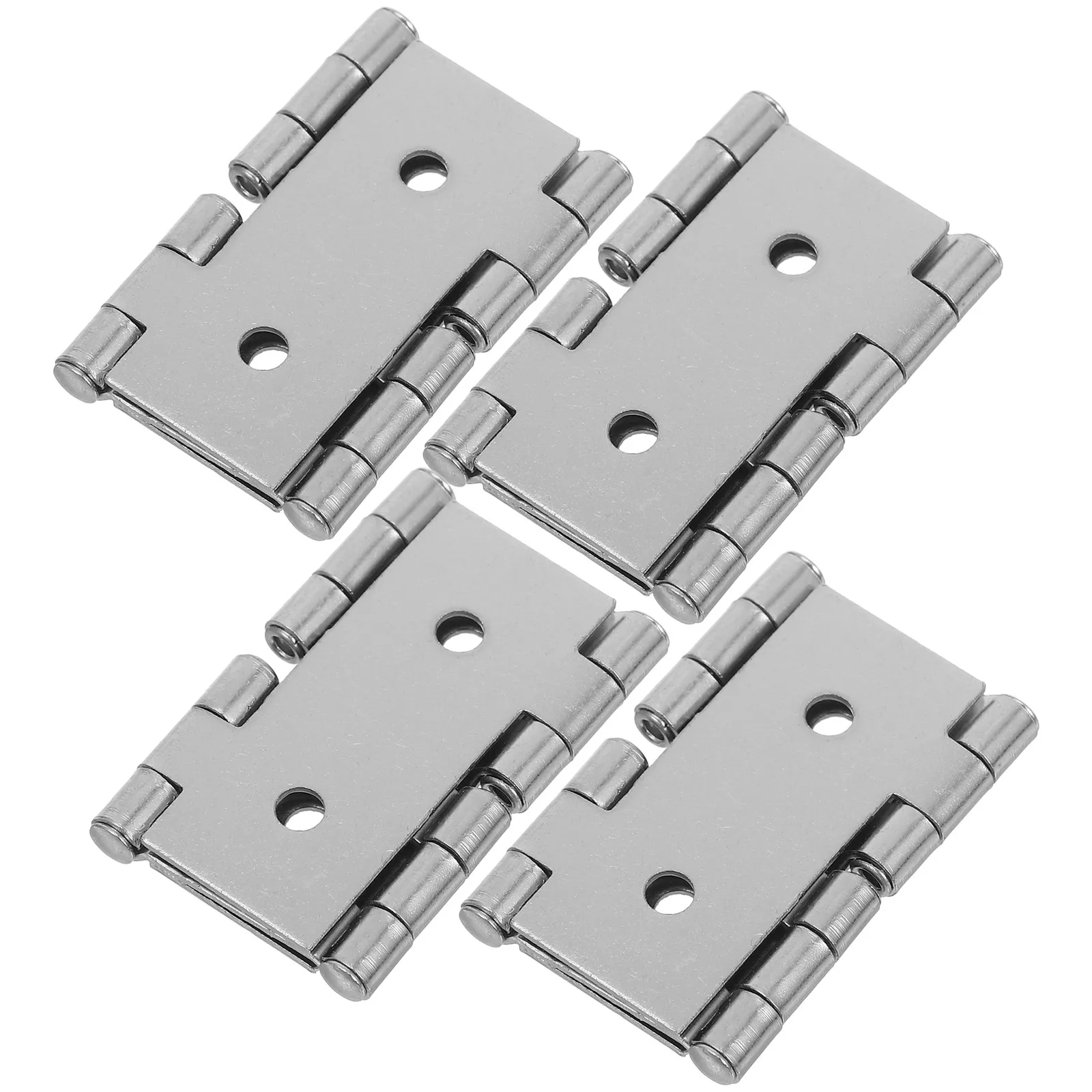 4Pcs Double Saloon Door Hinges Iron Heavy Duty Double Swing Hinges for Screens Room Dividers Gate Hardware