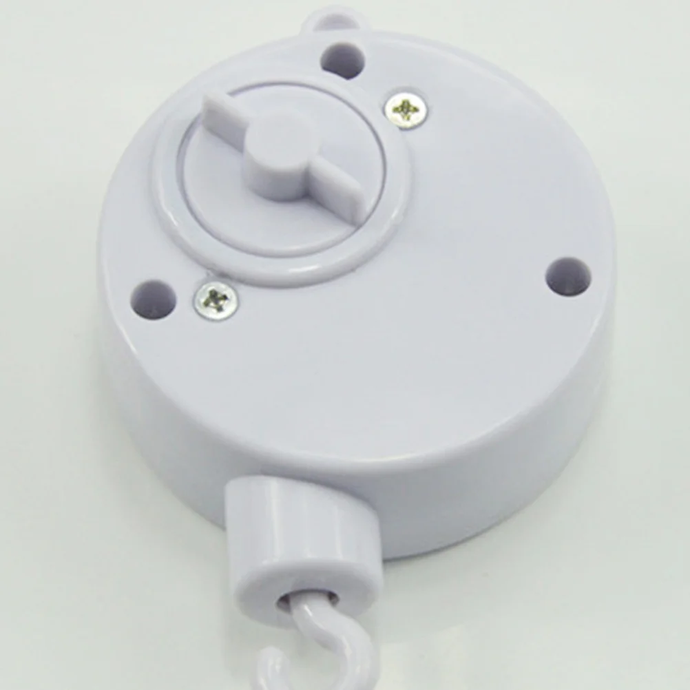 Campana Musical para cuna con música relajante, ayudante para dormir infantil, sonajero de cuerda para bebés, mecanismo de construcción de plástico y Metal, 1 Uds.