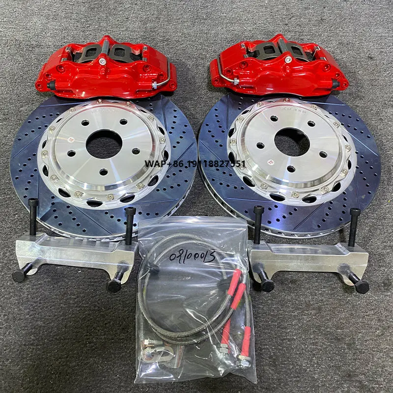 

Modified Racing CP5200 Brake Calipers 4 Pot Brake Kit for A3 330i C200 Fiesta Focus VW Polo Golf