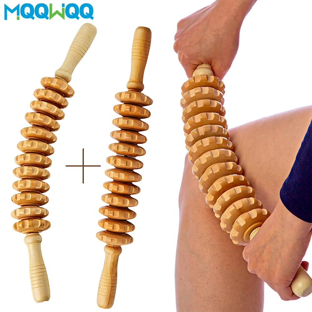 

Manual Muscle Release Massage Roller Stick Wood Therapy Massage Tool, Maderoterapia Colombiana, Lymphatic Drainage Massager