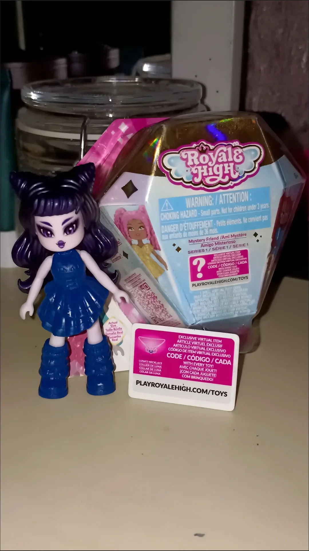 Royale High Mystery Friends Serie 1 Blind Box mit Spielcode & Bestätigungsstück Niedliche Actionfigur Überraschungsbeutel Geschenk für Mädchen – Detail 11