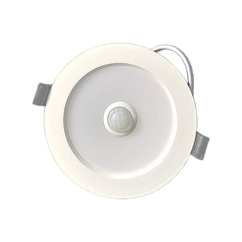  Energy Efficient Motion Detecting Recessed Light 6500K White Dense Ceiling Wall Mountable