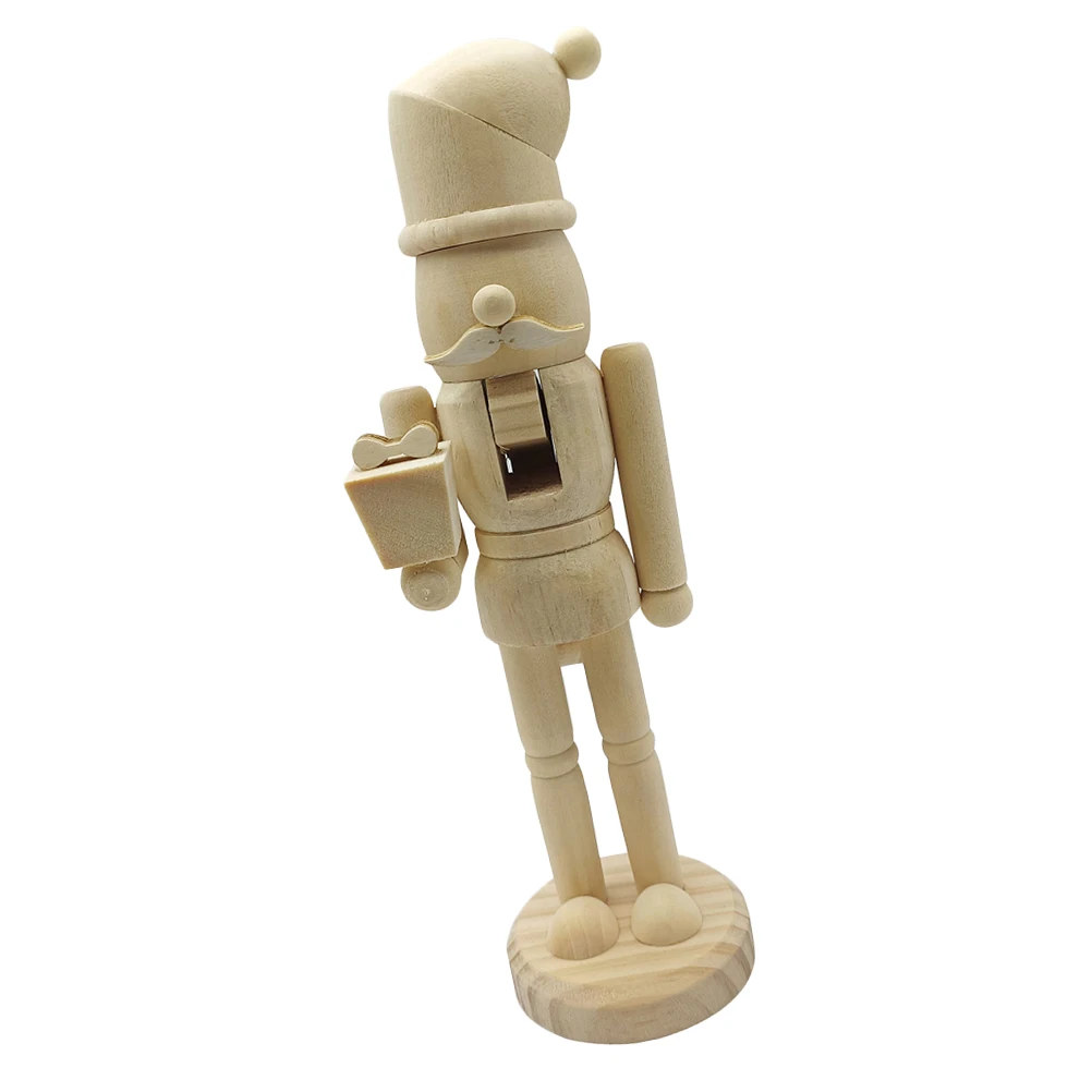 

DIY Wooden Nutcracker Soldier Unfinished Blank Christmas Decor Handmade Gift for Festive Home Decor Small Nutcracker Soldiers