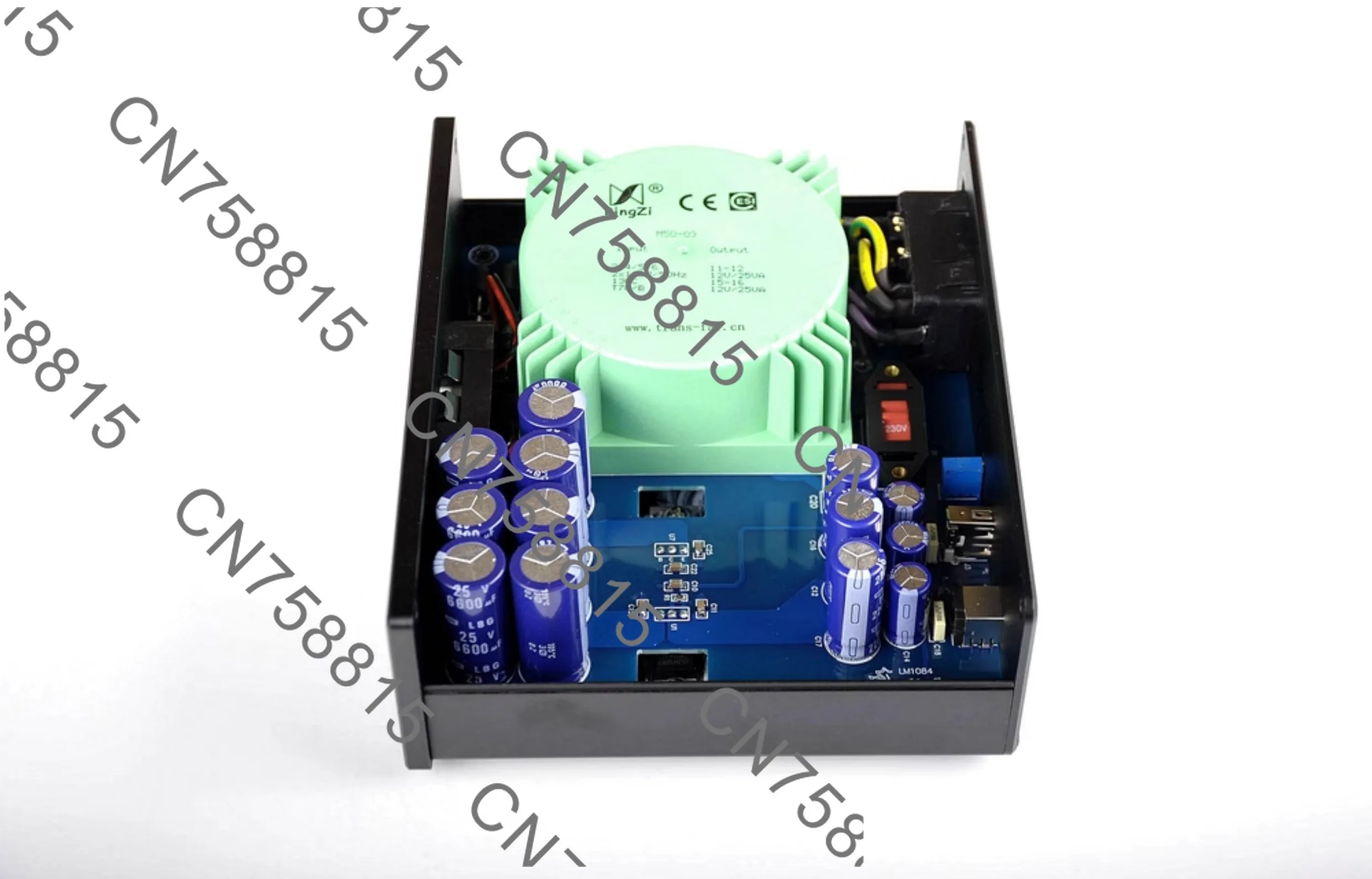 

Voltage Regulator 3A + 1A Dual Output, Fine Adjustable, Leaf PW05 Linear Power Supply LM1085
