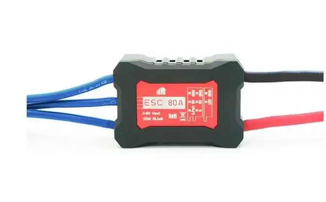 Double SBEC & ESC forte puissance FrSky– FrESC32_80A FrSky Speed control FrESC32_80A High Power with 32-bit Microprocessor