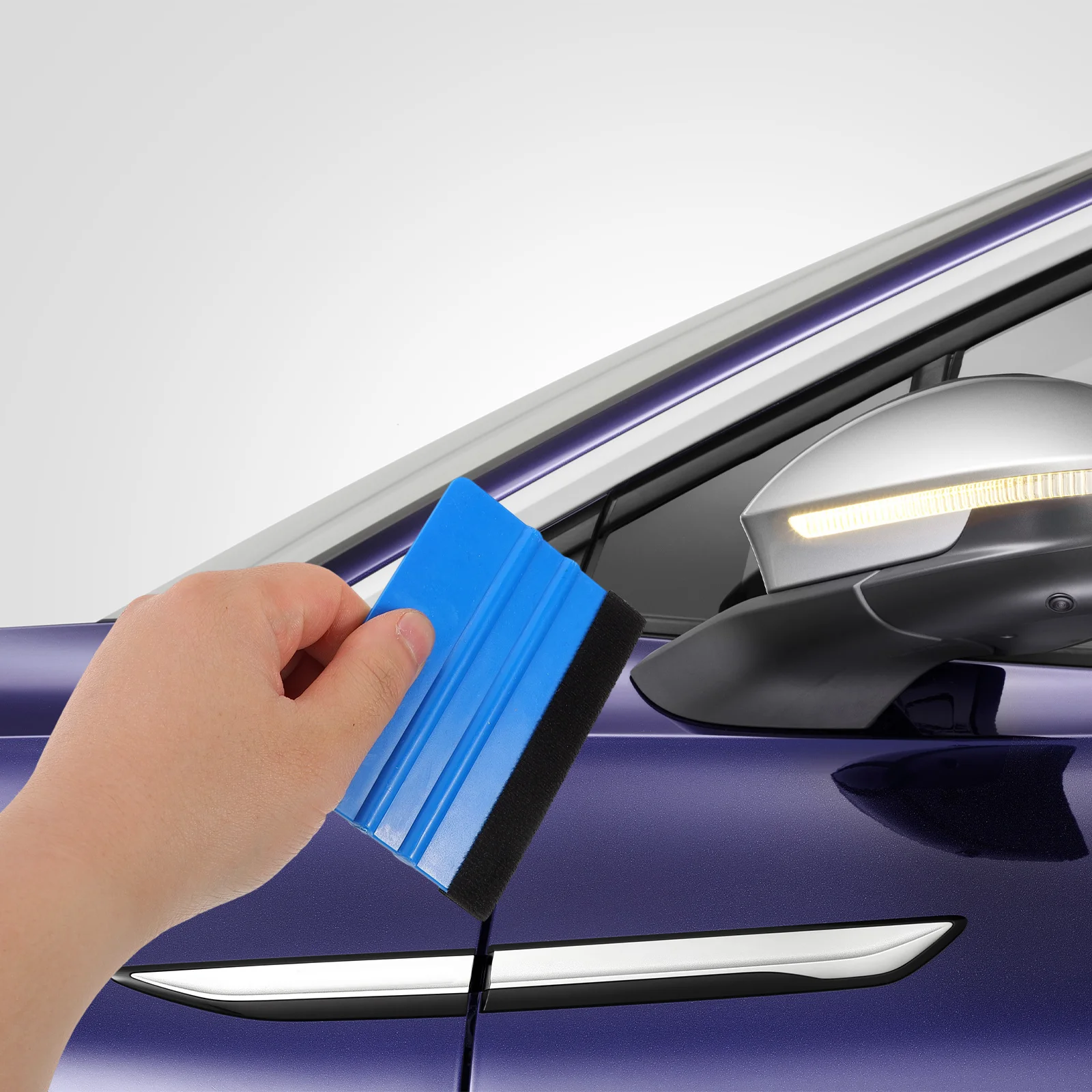 

1 set 1 Set Sealing Squeegee Kit Vinyl Wrap Tools Felt Edge Window Film Tinting Applicator For Car Decal Wallpaper Installation