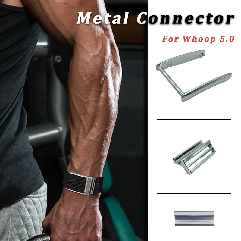 

Metal Adapter connector For Whoop 5.0 PEAK/ONE DIY Watch Strap Case Protective Replacement Band Accessories