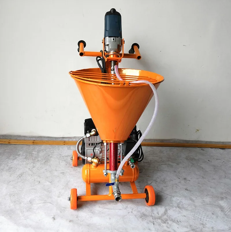 Multifunctional small paint spraying cement grouting mortar waterproof coating spraying machine