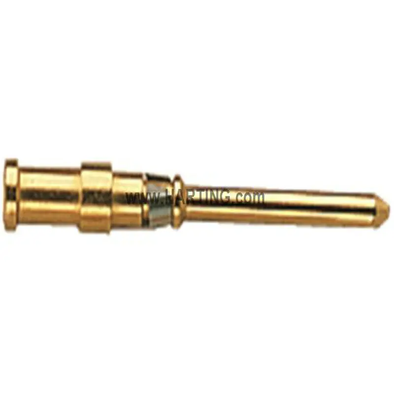 

20PCS HARTING connector original 09150006124/6123/6125/6122/6121/6126/6127 gold-plated male pin