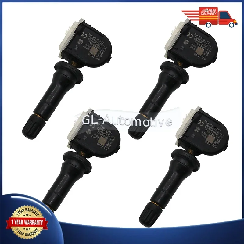 4PCS 433MHZ Reifendruck Überwachung Sensor Für Ford Transit Connect 2018-2032 TPMS Sensor F2GT-1A180-CD F2GT-1A180-CB