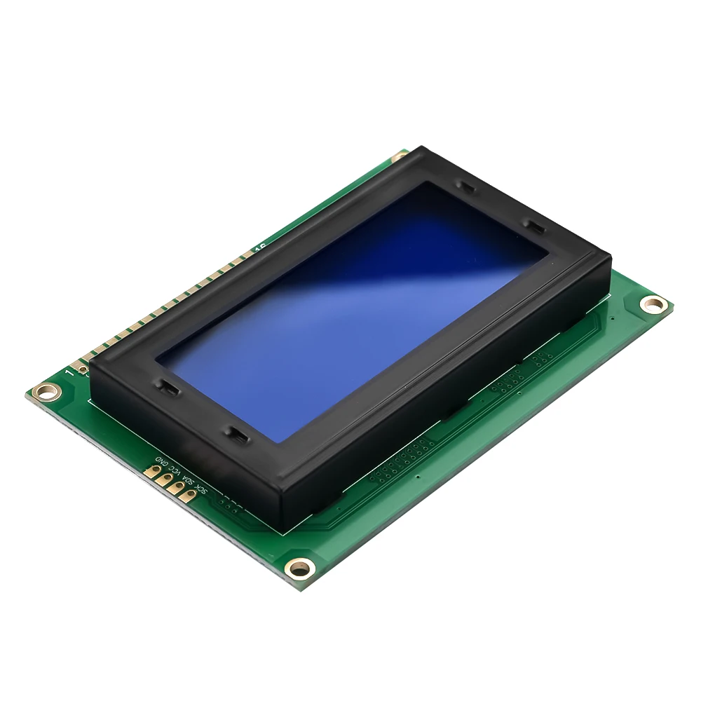 1604LCD Modul 16X4 Zeichen LCD-Anzeigemodul LCM Blau/Gelb Hintergrundbeleuchtung für Arduino 5V – Detail 5