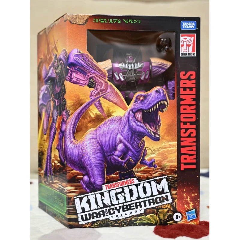 

In stock Transformer G Series Kingdom WFC-K10 super warrior Tyrannosaurus Rex Megatron MD-005 small proportion action figures