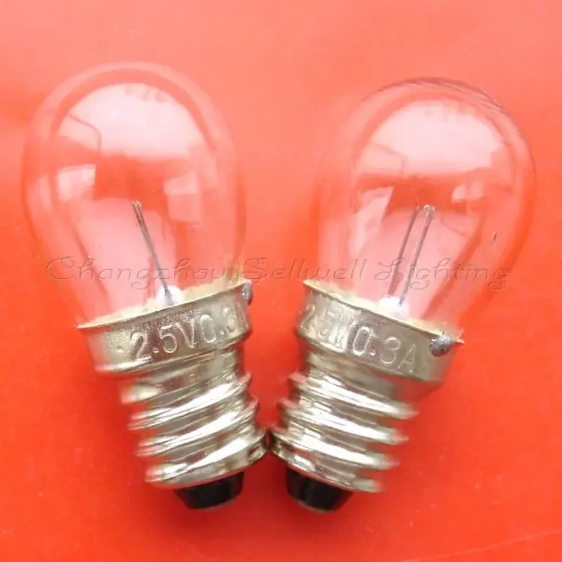 

2024 miniature Lamp Bulb 2.5v 0.3a E10s FreeShipping A577 sellwell lighting factory