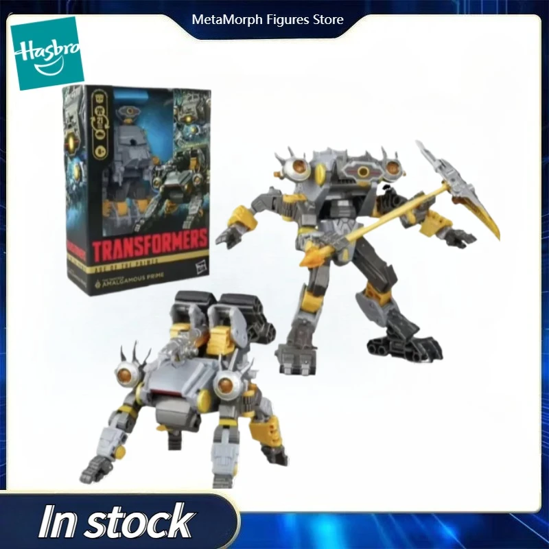 Original Hasbro Transformer Toy Age of The Primes Amalgamous Prime Voyager Class 14cm 3C  Action Figure Collection