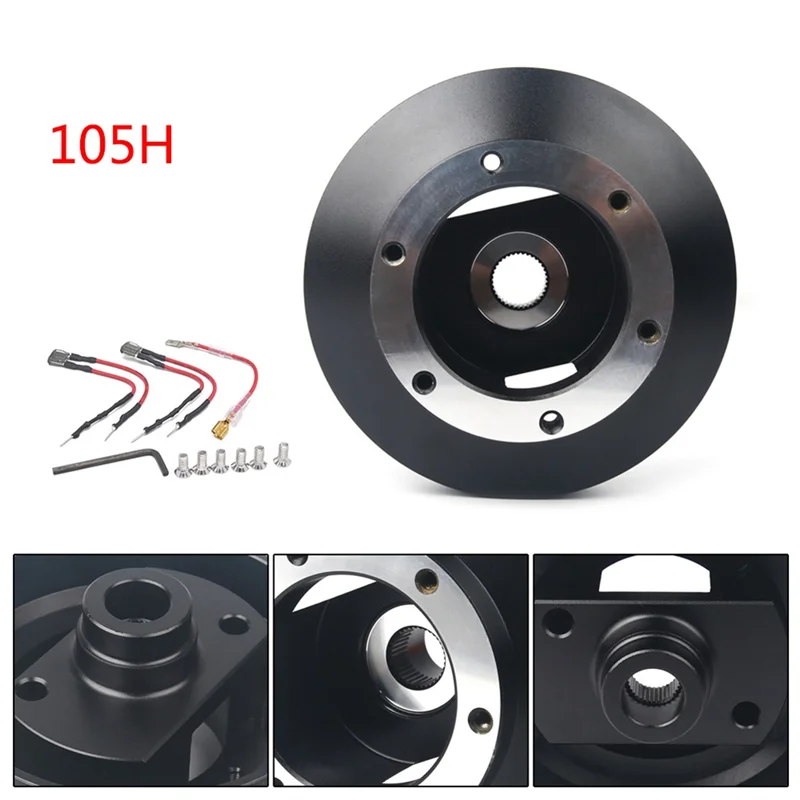 스바루 WRX STI08-14용 A64P-105H 자동차 수정 스티어링 휠 베이스 어댑터