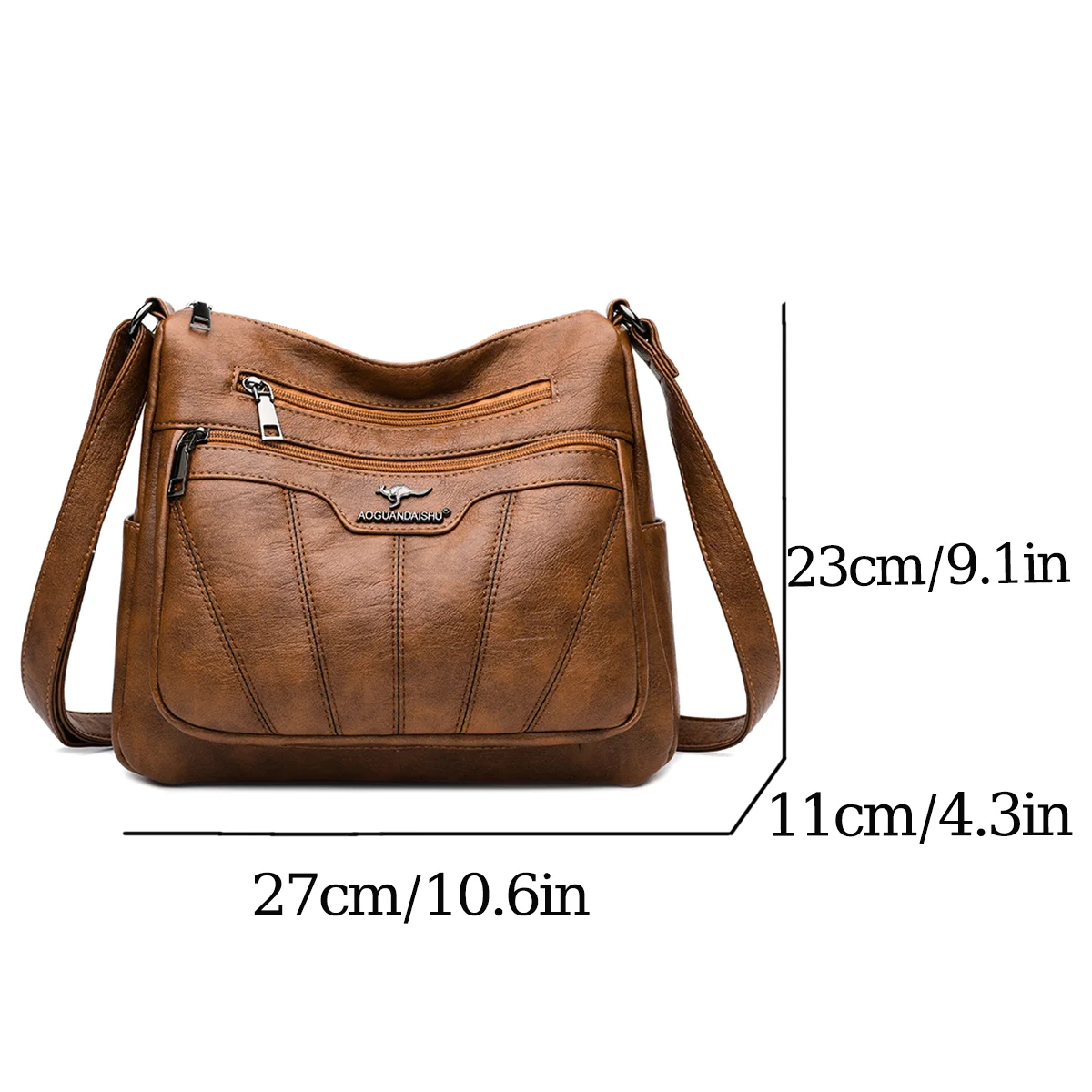 Torby Crossbody o dużej pojemności Sac miękka skórzana torba damska markowa designerska torebka damska torebki 2023. luksusowa kobieca torba na ramię