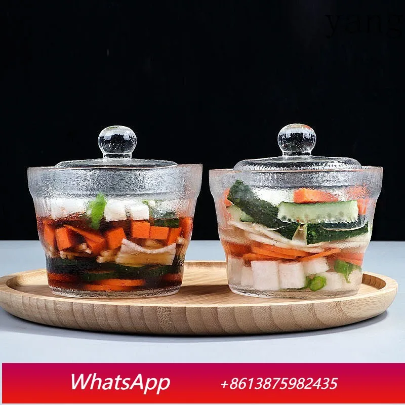 

LMM cucumber pickles sauerkraut jars overnight stained kimchi jar household kimchi jar