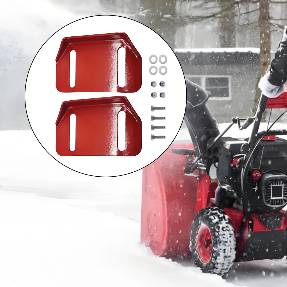 

red anti slip shoe cover kit for snowblowers model 784558078455800637 compatible with 78455800665 78455800638 models