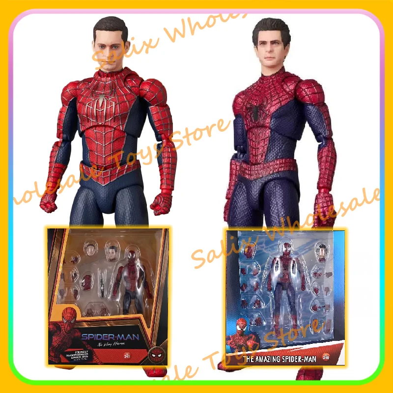 

В наличии Mafex 241 Mafex 248 Tobey Maguire Spider Man The Amazing Spider-Man 2 Питер Паркер Аниме Фигурка Модель Подарочная Игрушка