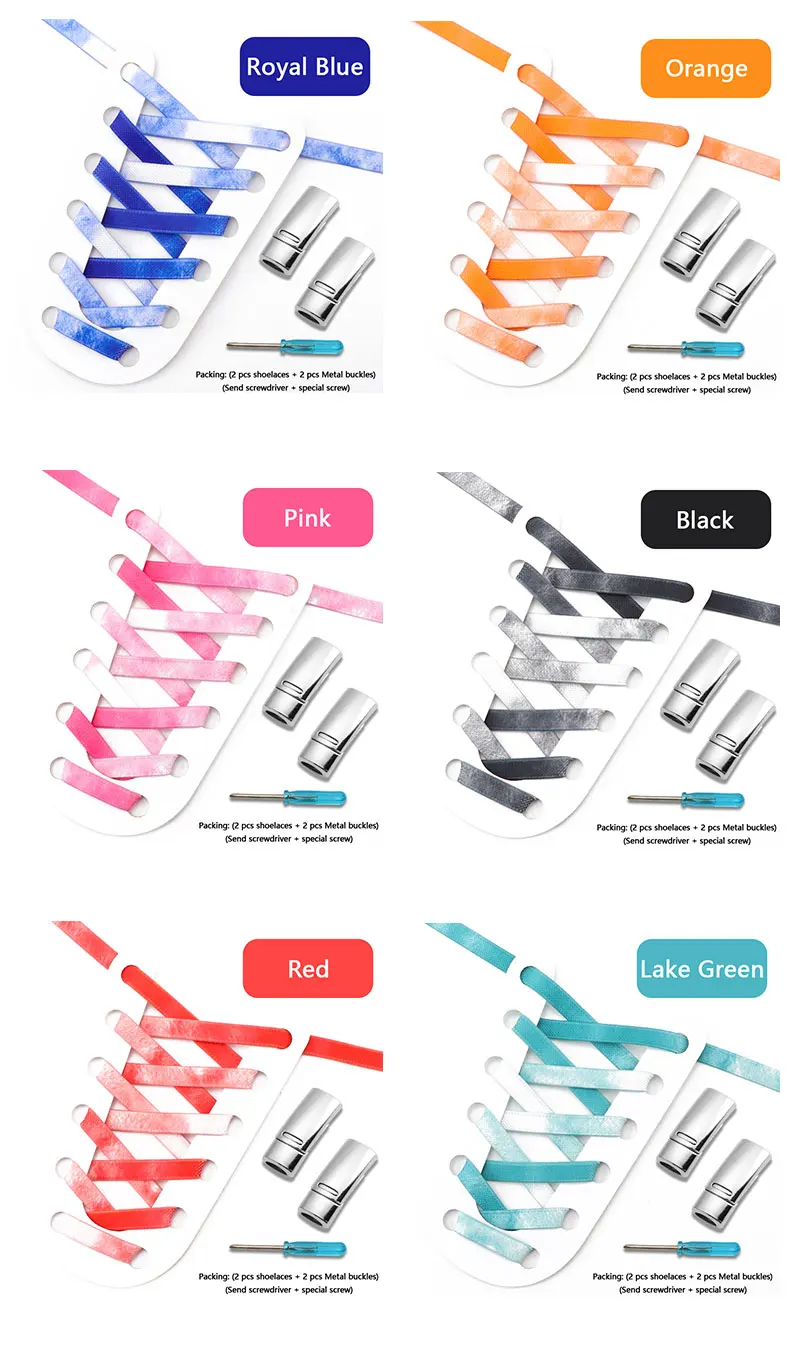 Magnetische Schnürsenkel, Regenbogenfarbene elastische Schnürsenkel, Schnürsenkel für Sneaker, Schnürsenkel ohne Binden, Schnürsenkel für Schuhe, für Erwachsene und Kinder. – Detail 8