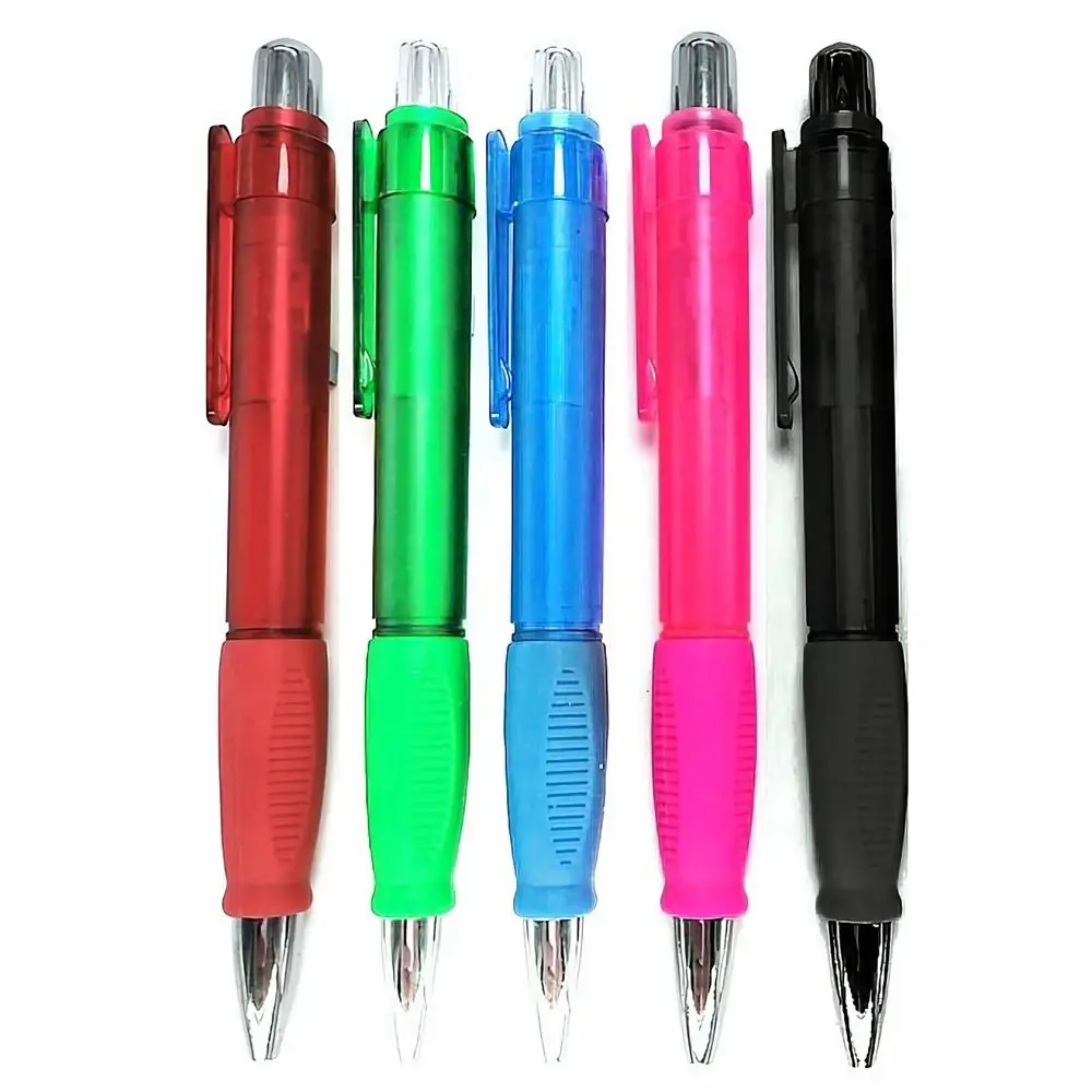 New Plastic Big Ballpoint Pen Fun Gift Large Oversize Writting Pen Novelty Toy Props Toys Huge Neutral Pen Stationery