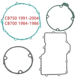 Motorcycle Engine Stator Oil Pan Crankcase Clutch Cover Gasket For Honda CB750 Nighthawk 750 1991-2004 CB700SC CB700 1984-1986