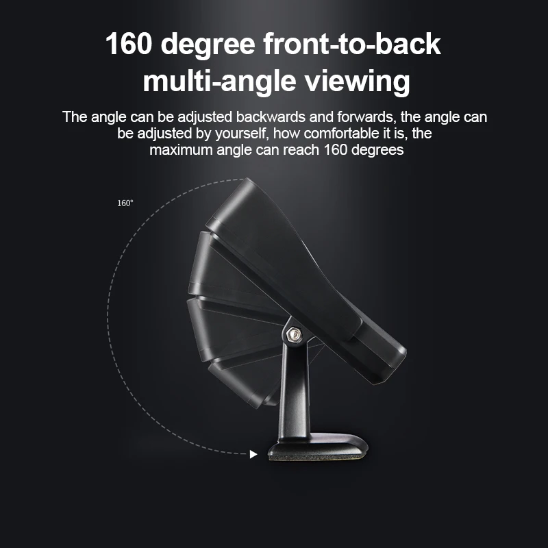 Car Baby Monitor View Infant in Rear Facing Seat IR Night Vision Camera with 4.3'' HD Display Baby Car Mirror for Toddler Kids