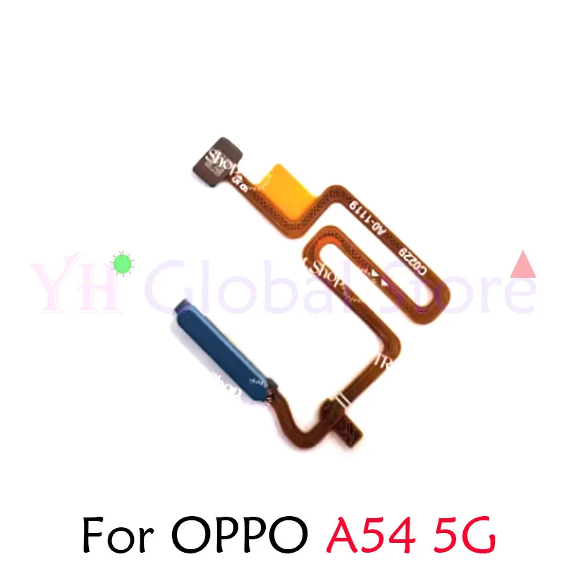 For OPPO A54 5G Home Button Fingerprint Touch ID Sensor Flex Cable