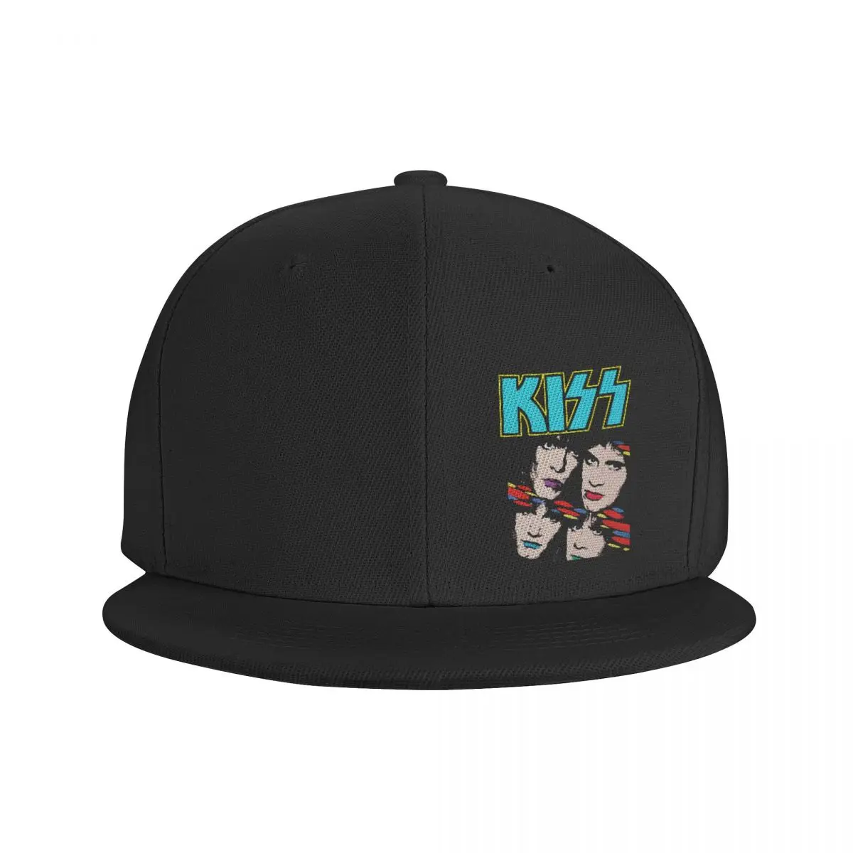 Kiss Asylum World Tour Live Night Baseball Caps Snapback Cap Novelty Streetwear Vtg