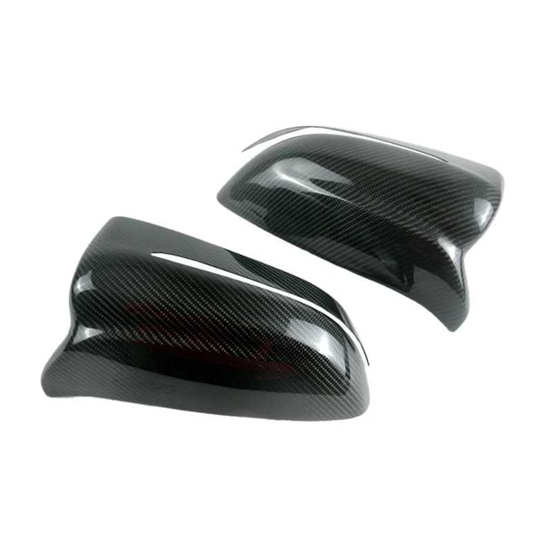 

For BMW F90 M5 F91 F92 M8 2018-2022 Compatible Real Carbon Fiber Car Rearview Mirror Cover Add On