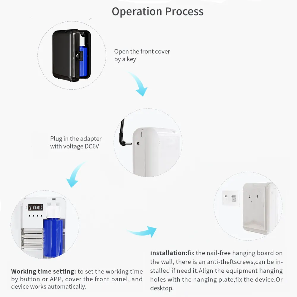 Smart Waterless Essential Oil Diffuser Home Fragrance Oil Scent Machine  Desktop Bluetooth Controlled Aroma Diffuser for Hotel image 6