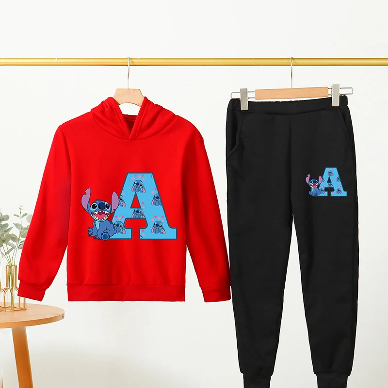 

Classic Hot Selling Kids Hooded Sweatshirt Set for Boys and Girls Casual Sports 2-12 Years Old Printed