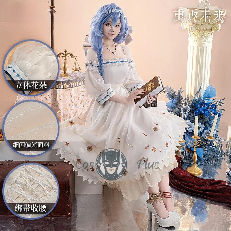 

Game Reverse: 1999 Cosplay 37 Costumes Flower White Dress Clothes Halloween Carnival Party Fashionable Women Uniform