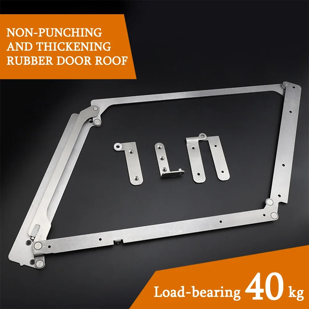 Folding Door Stainless Steel Heavy Duty Hinge Silent Sound Folding Door Sliding Door Hinge Load Capacity 40kg Hardware