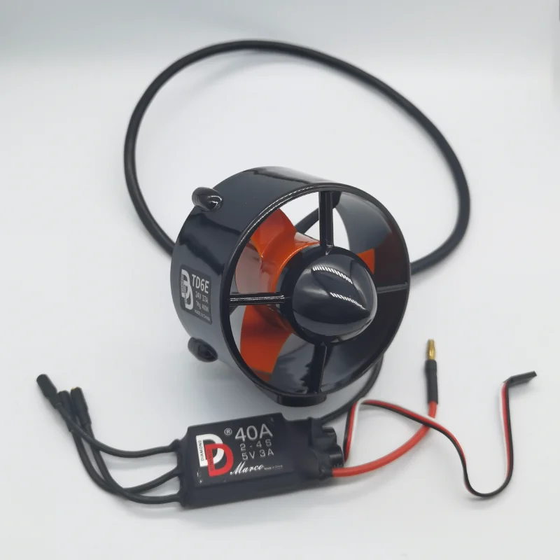 

24V 400W Underwater Thruster Motor with ESC, 7kg Thrust, 100m Depth, IP68 BLDC High Torque for ROV RC Boats