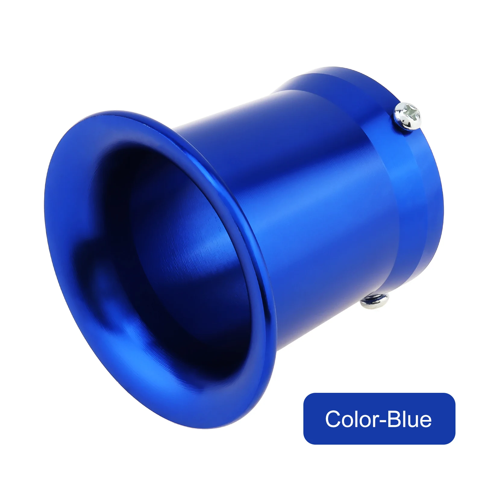 55mm CNC Aluminum Alloy Carburetor Air Filter Funnel Trumpet Velocity Stack Fit for PE VM 32mm 34mm Carb Intake Wind Horn Cup