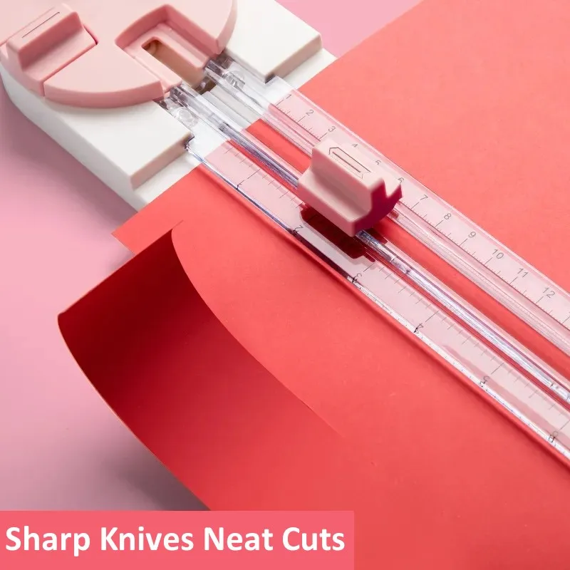 Paper Trimmer Spare Knife Paper Blade Cutter Paper Cutter Sliding Convenient With Automatic Security Safeguard For Paper Cutting