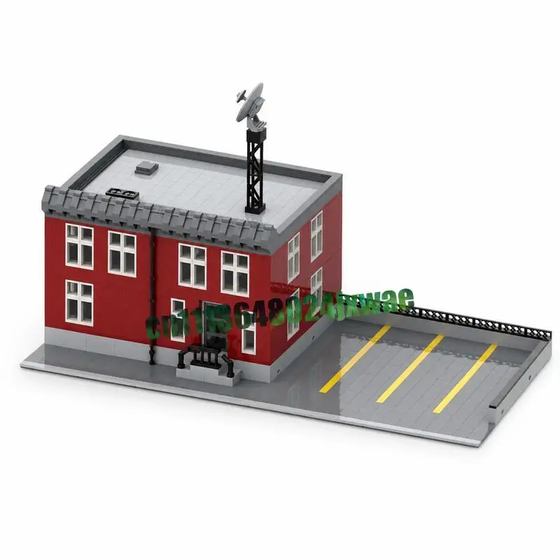 NEW 2223Parts Modular Police Station MOC Model Custom Puzzle Architecture DIY Assembly Educational Building Blocks Display Gift