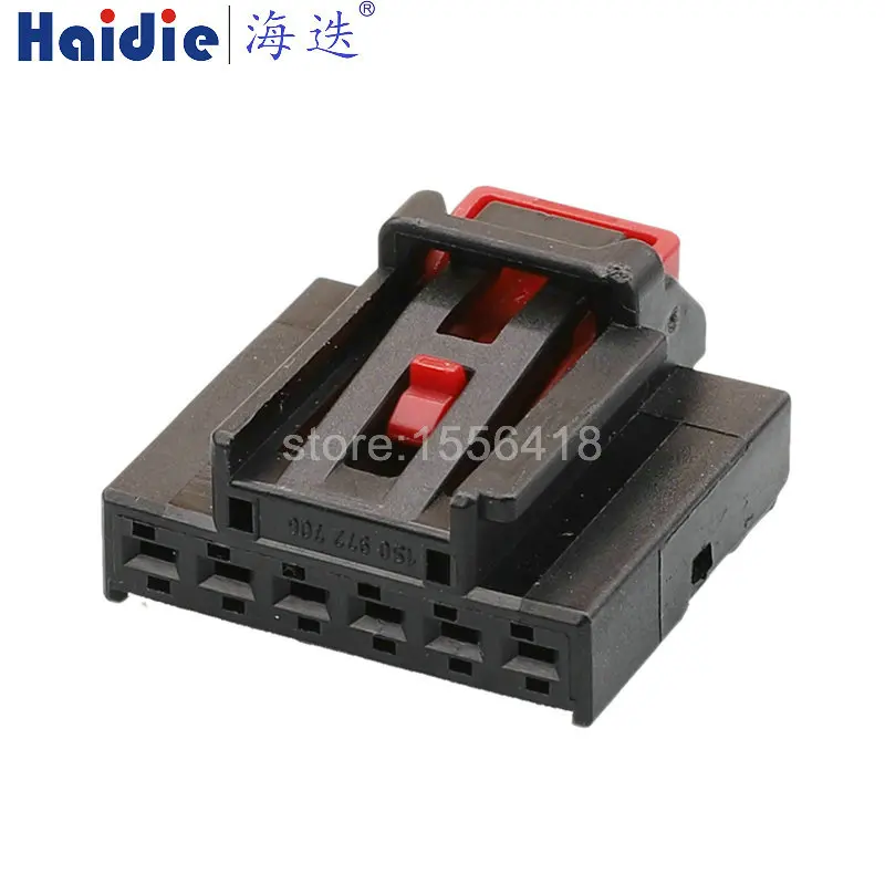 1-20 sets 6pin auto  electric housing plug 1S0 972 706 wiring cable unsealed connector 1S0972706