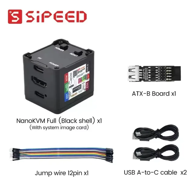 新品未使用品 Sipeed NanoKVM FULL Amazon.com: Sipeed NanoKVM IP-KVM Mini Remote Control Operations
