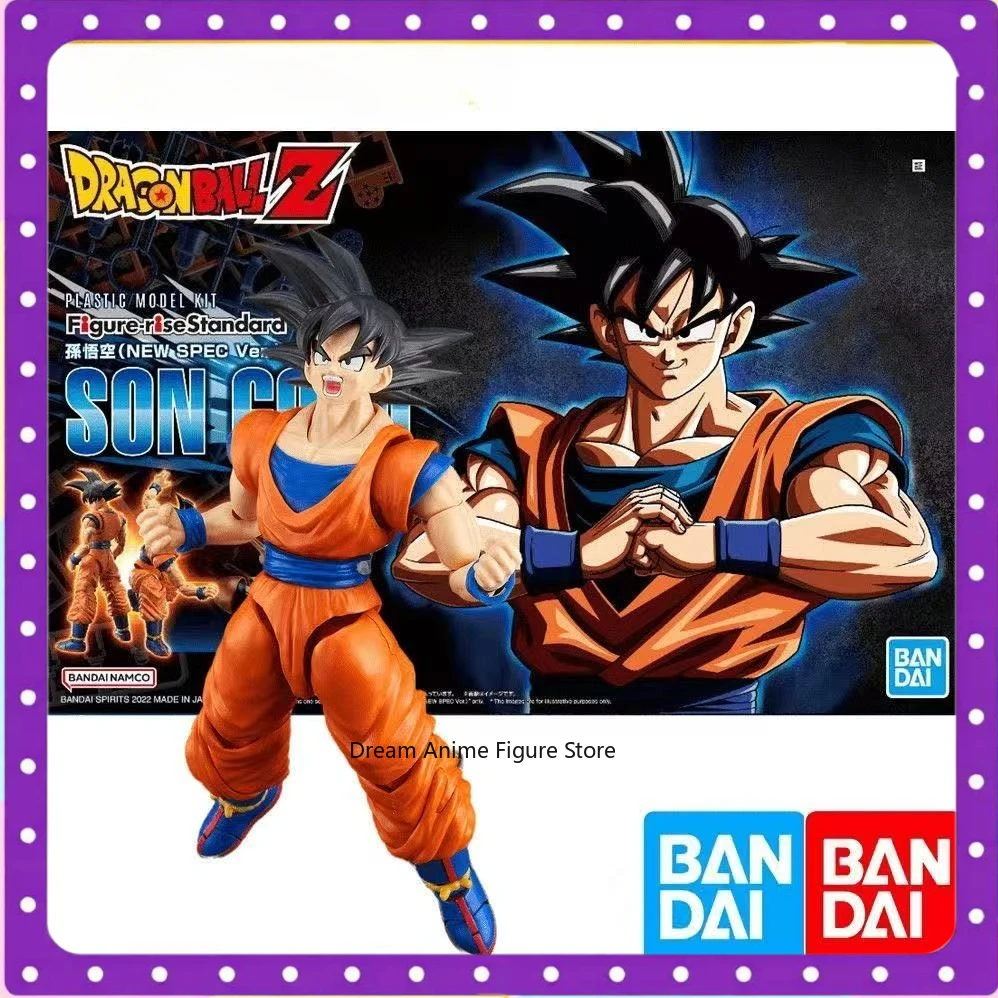 

В наличии оригинальная сборная подвижная фигурка Bandai FRS Goku, новая версия Какарота с черными волосами, Dragon Ball Super.