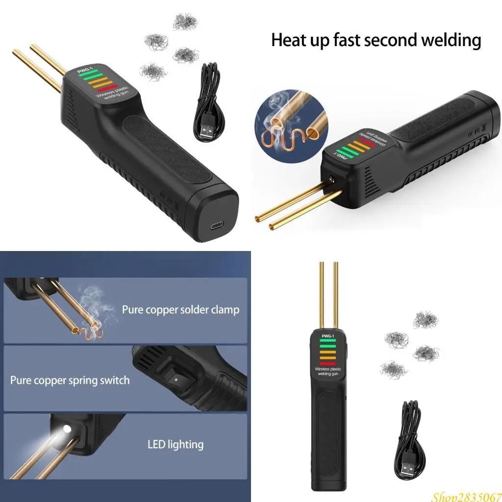 

Cordless Plastic Welding Plastic Welder Rechargeable Battery Power Plastic Stapler Welding for Auto Bumper 831F