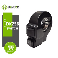 E-Bike WUXING DK256 Light Horn Switch of Front light Headlight For Electric Bicycle Two-in-one Switch Modification