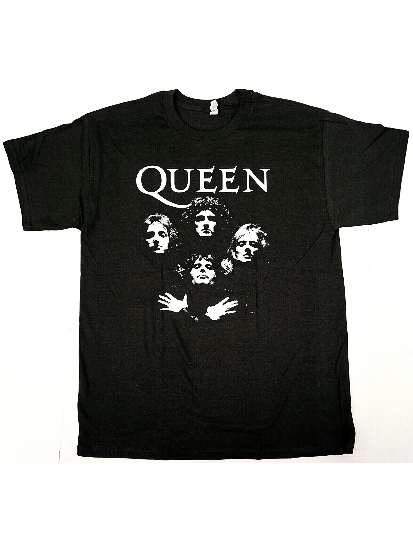 Футболка QUEEN, богемная футболка Rhapsody Freddie Mercury Rock, мужская новая мужская летняя футболка, новые топы, женская эстетичная футболка