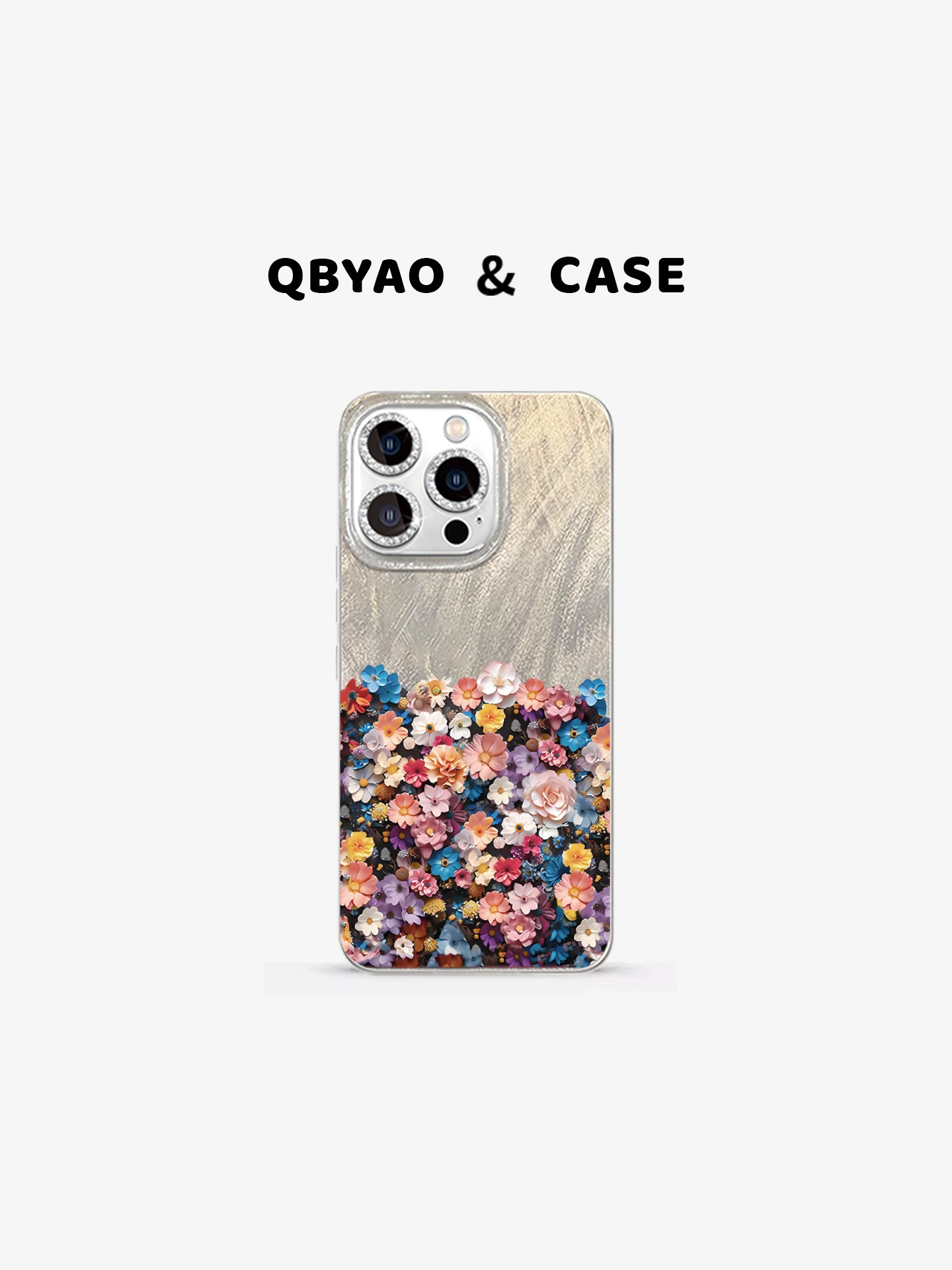 

Jamaal Fritsch iPhone 16Pro Max Silicone Case Full Cover Floral Design Anti-Fall Phone Creative Cartoon Chain Opt...